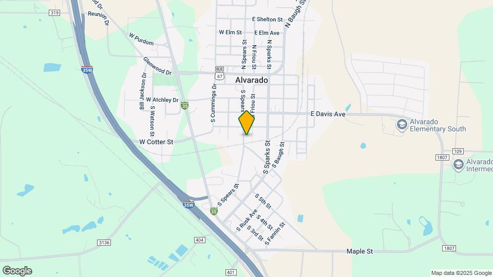 513 S Spears St Map and Location Details