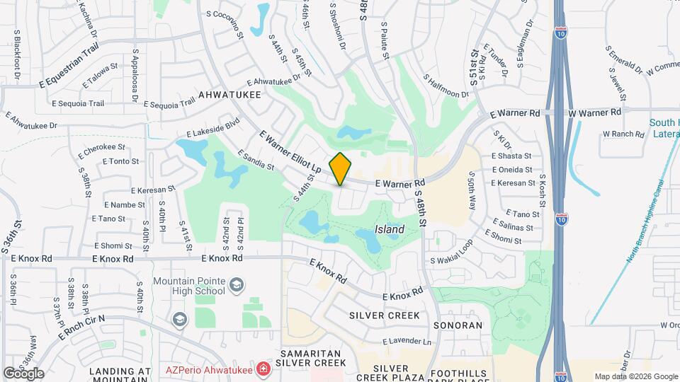 4441 E Bannock St Map and Location Details