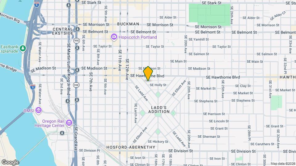 1501 SE Holly St Map and Location Details