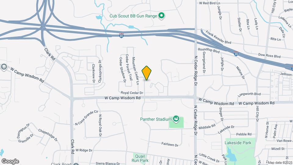 6936 Cedar Knoll Dr Map and Location Details