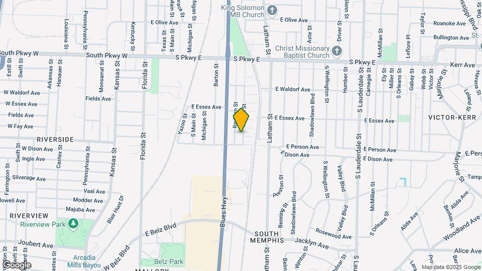 1659 Patton St Map and Location Details