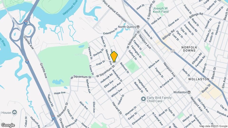 211 W Squantum St Mapa y Detalles de la Ubicación