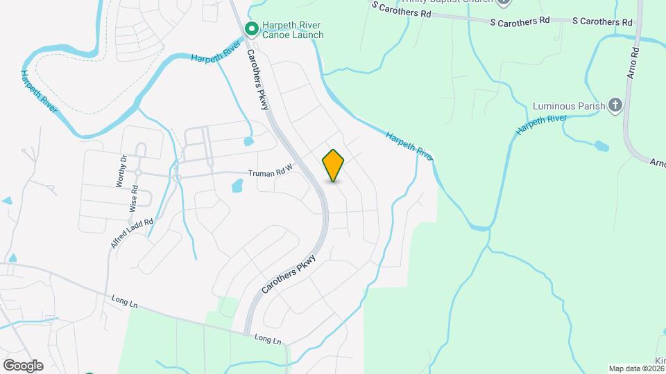 955 Ryecroft Ln Map and Location Details