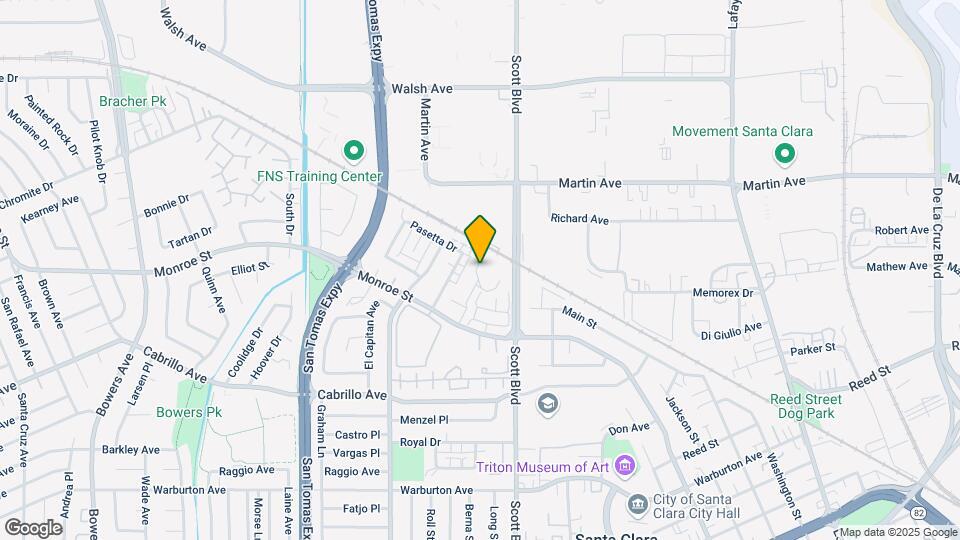 2117 Pasetta Drive Map and Location Details
