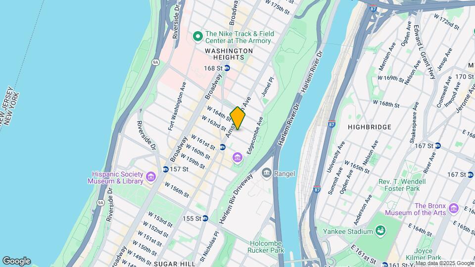 465 W 163rd St Map and Location Details