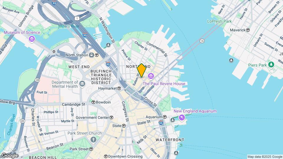 16 Parmenter St, Unit 2L Map and Location Details