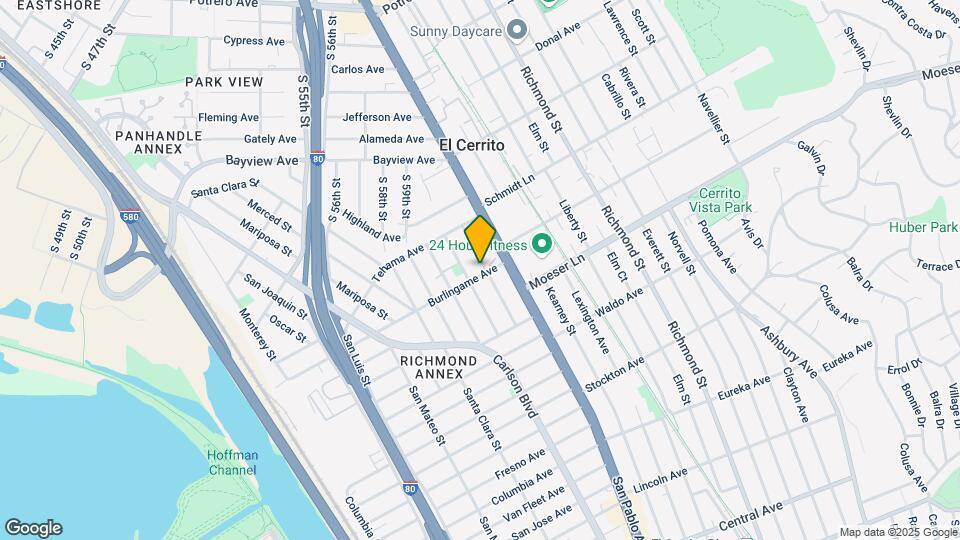 1683 San Benito St Map and Location Details