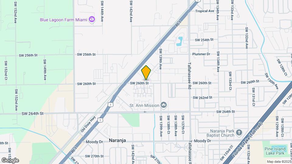 14004 SW 259th Way Map and Location Details