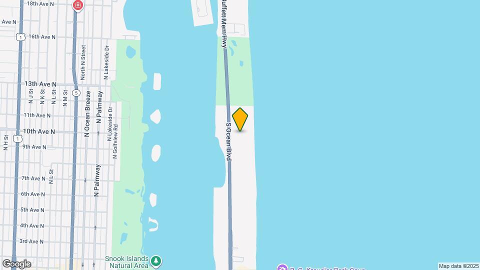 2565 S Ocean Blvd, Unit 302 Map and Location Details