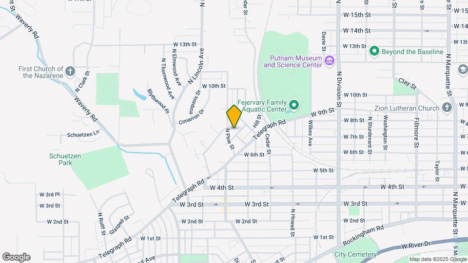 2130 Glaspell St Map and Location Details