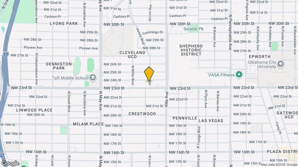 2415 N Linn Ave Map and Location Details
