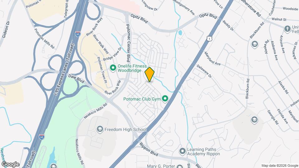 2261 Potomac Club Pkwy Map and Location Details