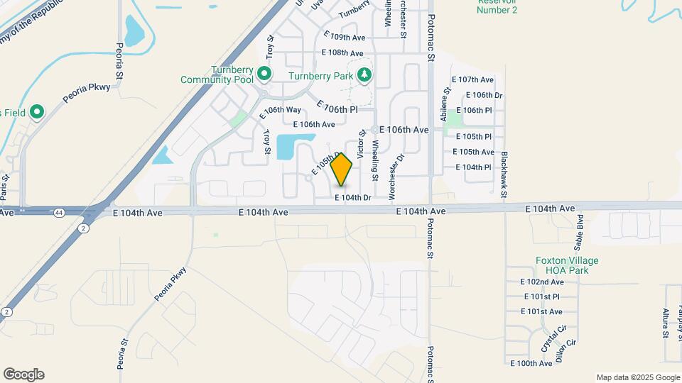 10439 Vaughn Way Map and Location Details