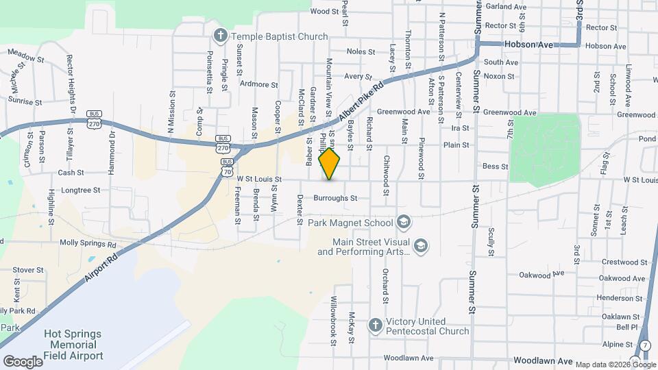 1709 W St Louis St, Unit 4306 Map and Location Details