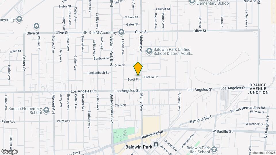 4459 Maine Ave, Unit a Map and Location Details