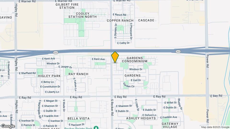 1336 S Sabino Dr Map and Location Details