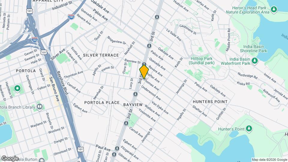 1900 Lane St Map and Location Details