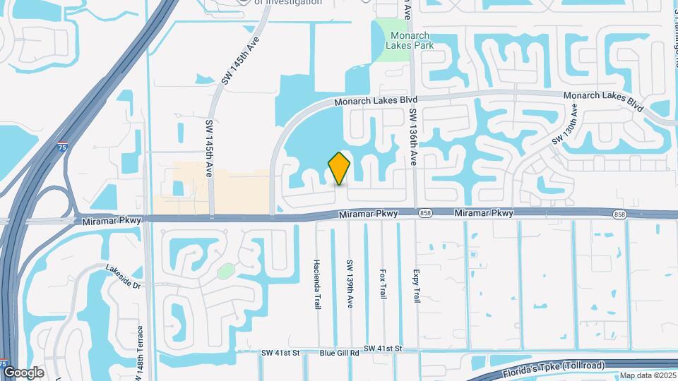 3103 SW 140th Ave Map and Location Details