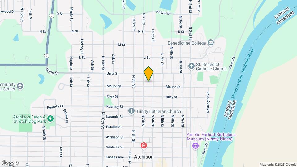 613 Mound St Map and Location Details