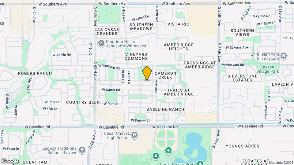 3925 W Maldonado Rd Map and Location Details