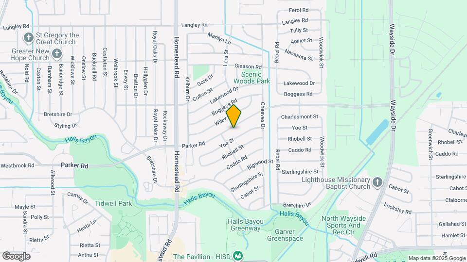 7322 Parker Rd Map and Location Details