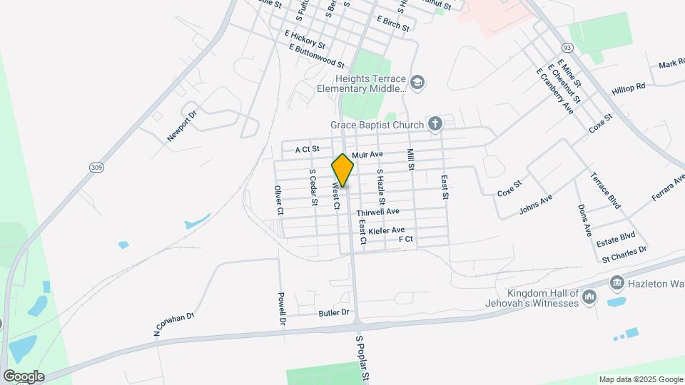464-466 S Poplar St Mapa y Detalles de la Ubicación