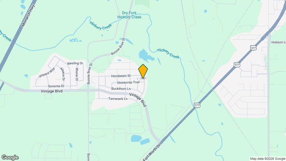 3016 Stonecrop Trail Map and Location Details