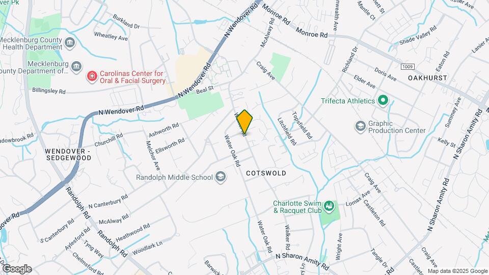 4232 Walker Rd Map and Location Details