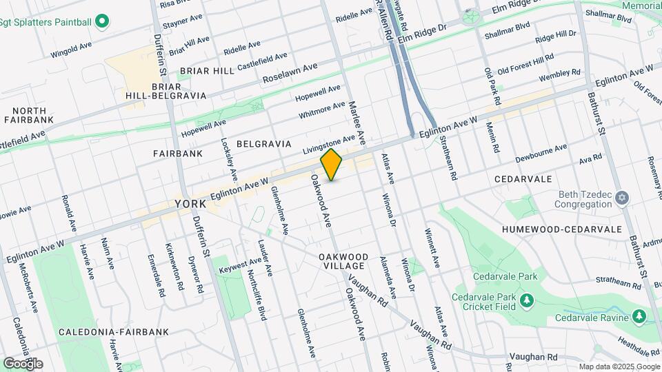 53 Lanark Ave Map and Location Details