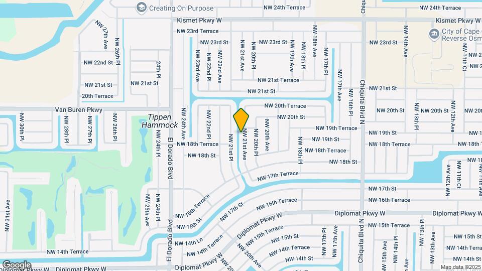 1846 NW 21st Ave Map and Location Details