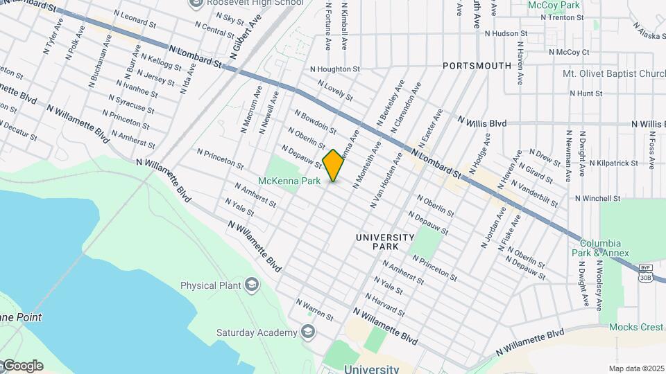 7216 N McKenna Ave Mapa y Detalles de la Ubicación