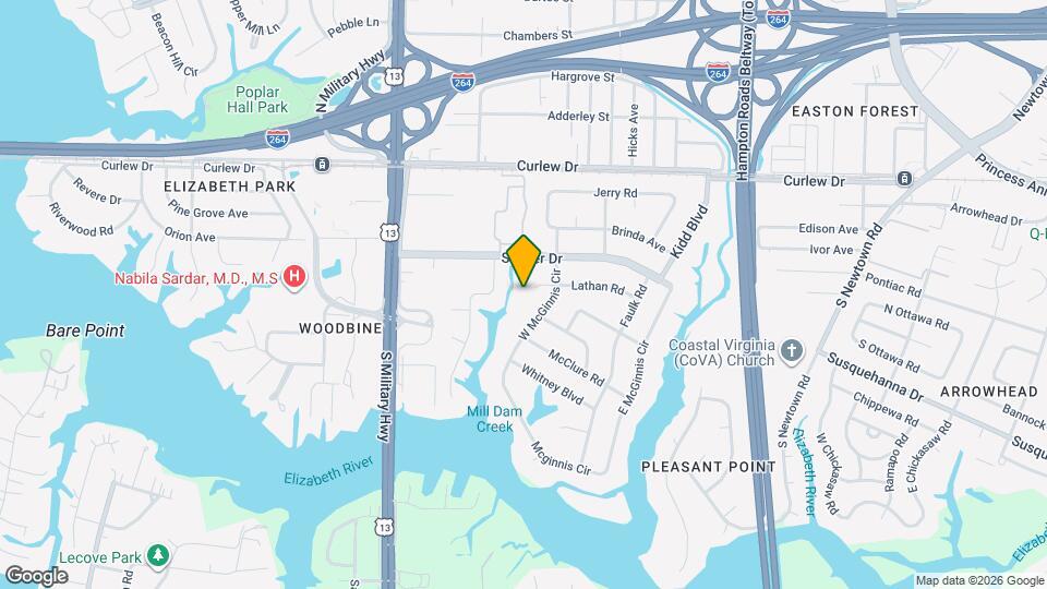 5801 Lathan Rd Map and Location Details