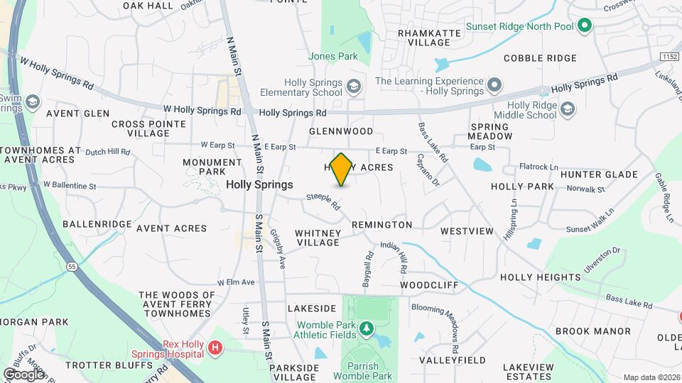 304 Holly Pines Ct Map and Location Details