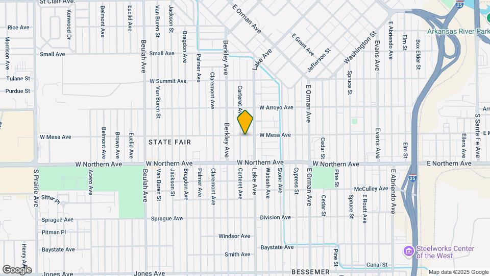 1200 Carteret Ave Map and Location Details