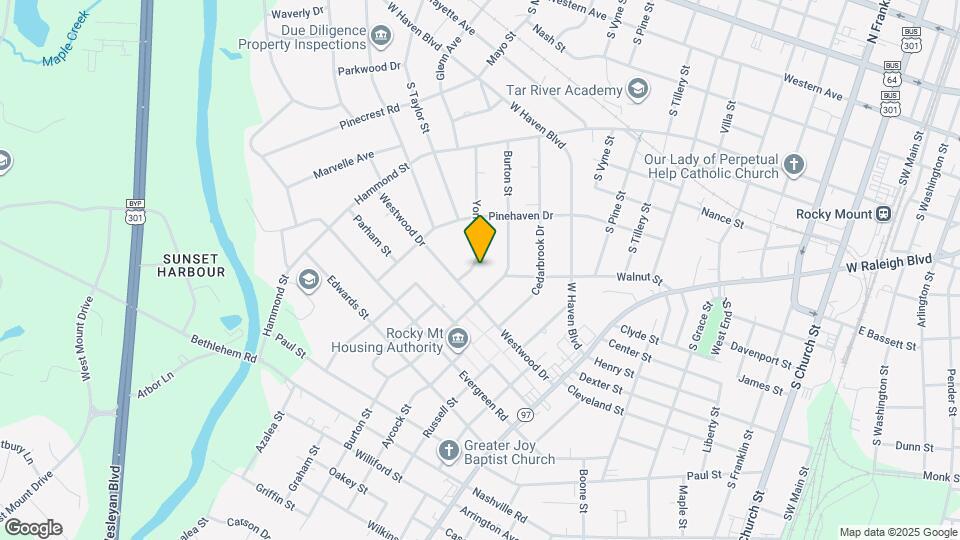 825 York St Map and Location Details