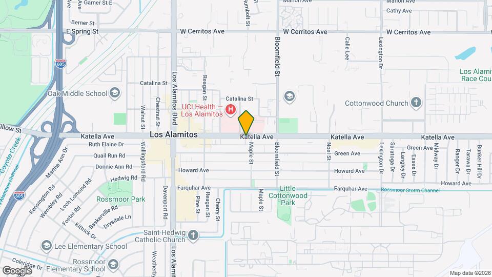 3852 Katella Ave Map and Location Details