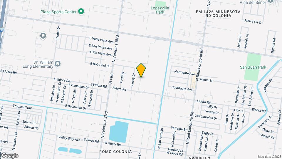 1702 Angelina Dr-Unit -1 Map and Location Details