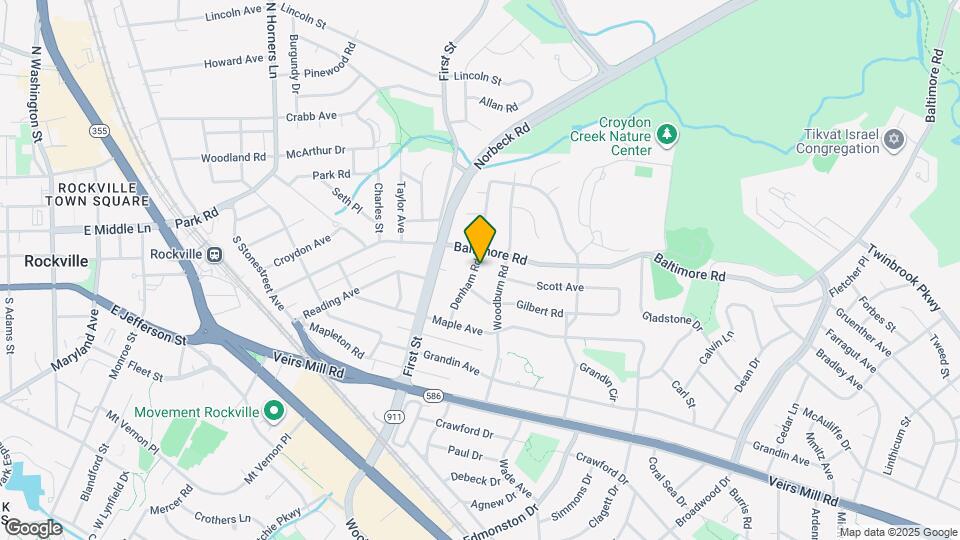 509 Denham Rd Map and Location Details