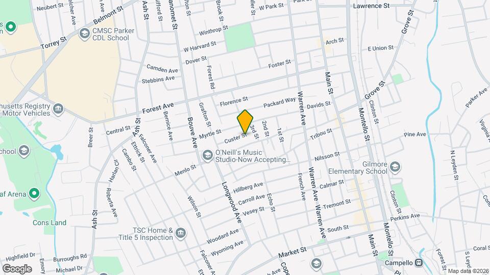 20 Custer St Map and Location Details