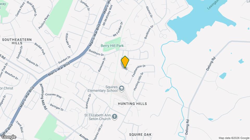 3365 Hartston Dr Map and Location Details