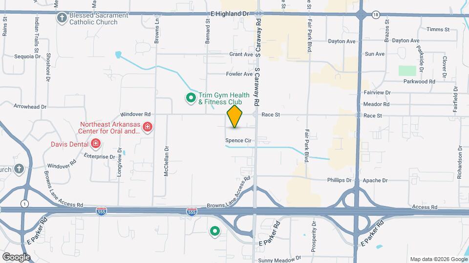 2207 Needham St Map and Location Details