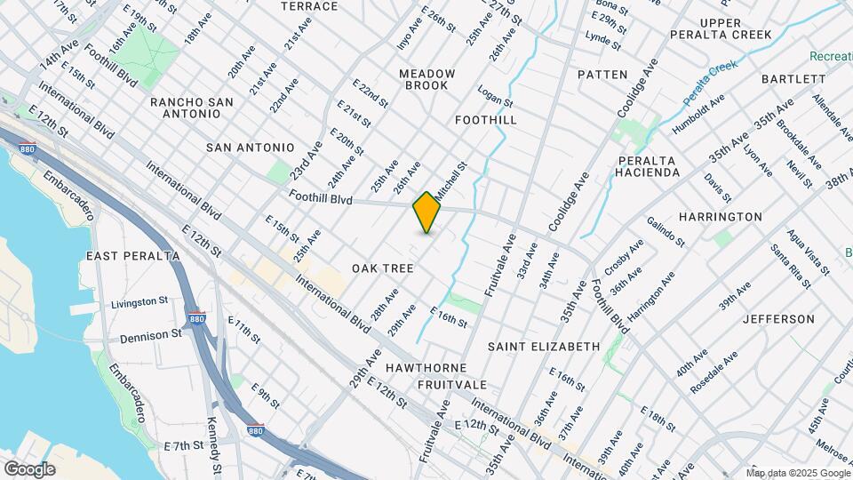 1747-1753 28th Ave Mapa y Detalles de la Ubicación