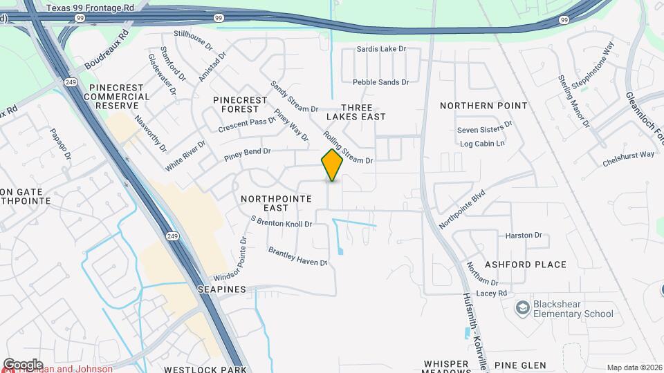 19310 Wading River Dr Map and Location Details