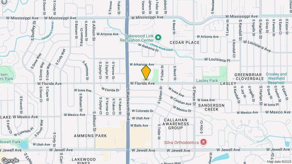 7373 W Florida Ave Map and Location Details