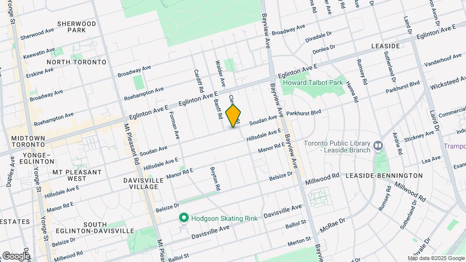 581 Soudan Ave Map and Location Details