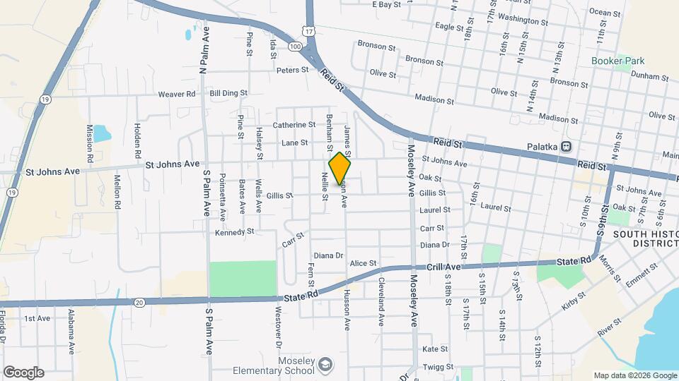 122 Husson Ave Map and Location Details