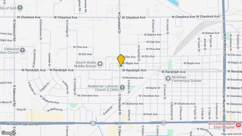 2330 W Randolph Ave Map and Location Details