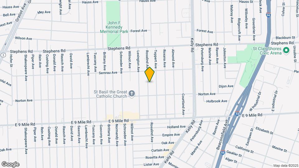 23078 Rosalind Ave Map and Location Details