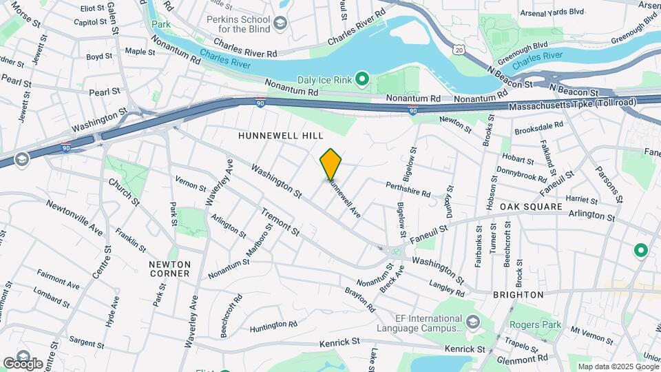 82 Hunnewell Ave, Unit B Mapa y Detalles de la Ubicación