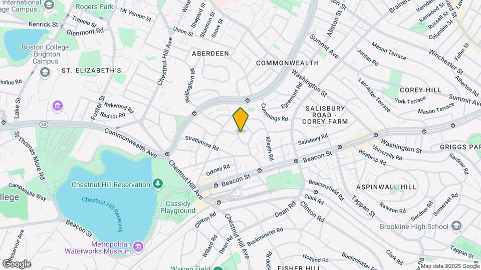 140 Kilsyth Rd, Unit B Map and Location Details